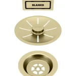 BLANCO 203476 Přísluš. odtok. sada InFino s přepad. C-overflow sat.zlatá Edition Exkluzív ajánlat