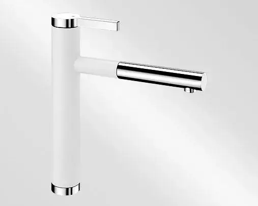 BLANCO 518441 Csaptelep Linee-s fehér/króm Silgranit-look Kedvezmény