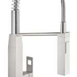 Alacsony ár GROHE Csaptelep konyhába Eurocube rugós zuhany supersteel 31395DC0