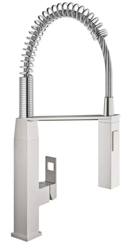 Alacsony ár GROHE Csaptelep konyhába Eurocube rugós zuhany supersteel 31395DC0