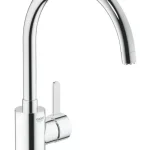 Legkelendőbb GROHE Csaptelep konyhába Eurosmart Cosmopolitan króm 31180000