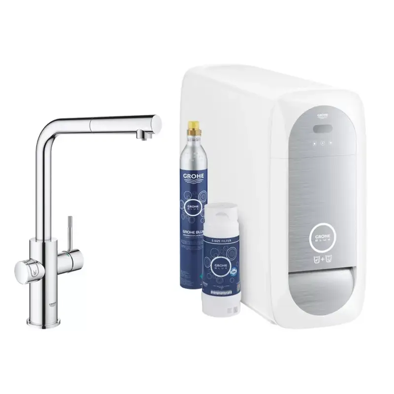GROHE 31539000 Blue Home Kezdő készlet L-alakú csapcső króm Biztonságos vásárlás
