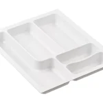 Kedvezmény StrongIn Evőeszköztartó 372x422 mm StrongMax 18 fehér