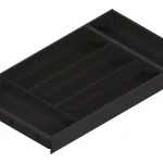 Árengedmény BLUM ZC7S550BS3 Ambia-line evőeszközös fiók LBX/MVX, NL=550/300 szén fekete CS-M