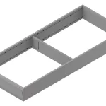 Kihagyhatatlan ajánlat BLUM ZC7S500RS2 Ambia-line kerethez LBX/MVX-hez, NL=500/200 indium szürke IG-M