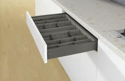 Gyors kiszállítás HETTICH 9183327 ArciTech OrgaTray 270, 350/500 mm antracit