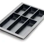 Árengedmény Evőeszköztartó Classico Kristall softTouch 40 (322 x 474 mm) fekete