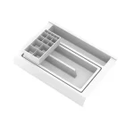 GOLLINUCCI Fürdőszobai rendszerező tartozékkal 350 mm mélységhez, fehér 241x322x Akciós ár