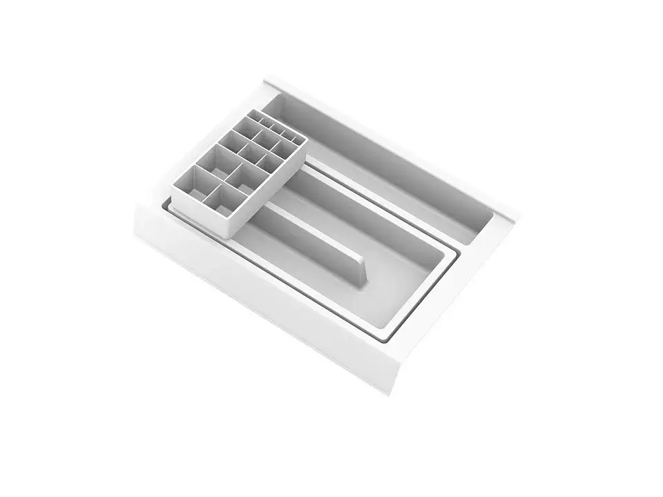GOLLINUCCI Fürdőszobai rendszerező tartozékkal 350 mm mélységhez, fehér 241x322x Akciós ár