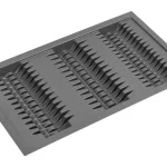 Expressz kézbesítés Műanyag tányértartó 490x840 mm antracit