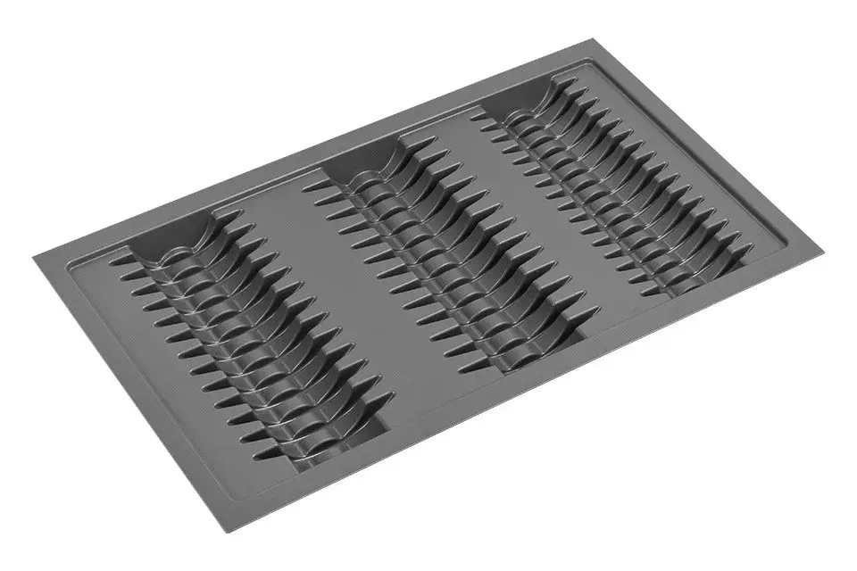 Expressz kézbesítés Műanyag tányértartó 490x840 mm antracit