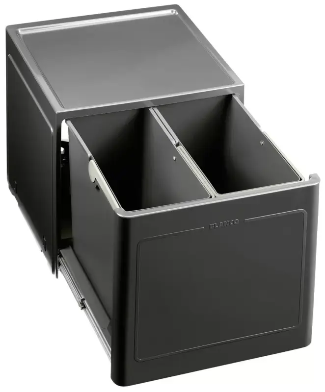 Legkelendőbb BLANCO 517468 Kosár Select Botton 45/2 Automatic kihúz.az ajtó nyitásával