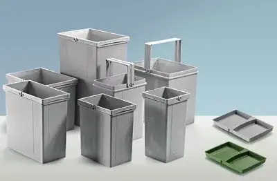 HETTICH 9080037 pótedény kosárba 15L szürke Különleges ajánlat