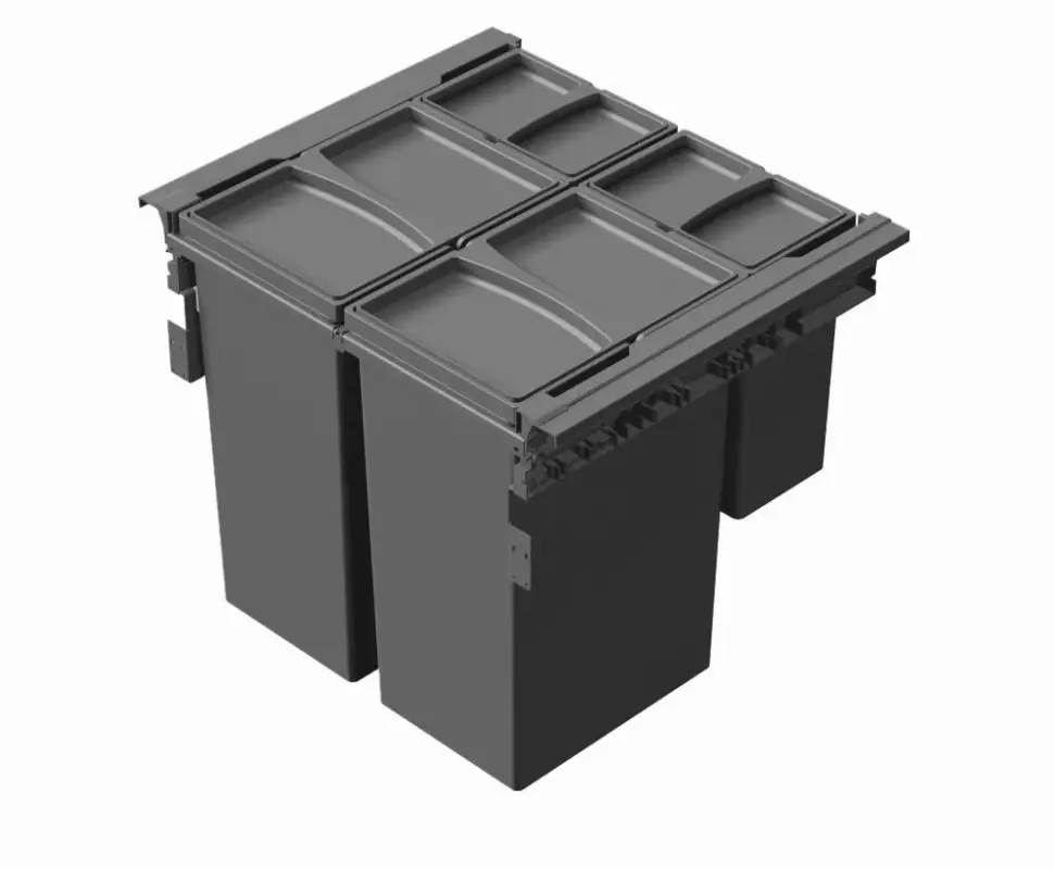 GOLLINUCCI Sorter Concept 560, 600 mm, 6050A (2x29 l + 2x8 l), antracit Legnépszerűbb