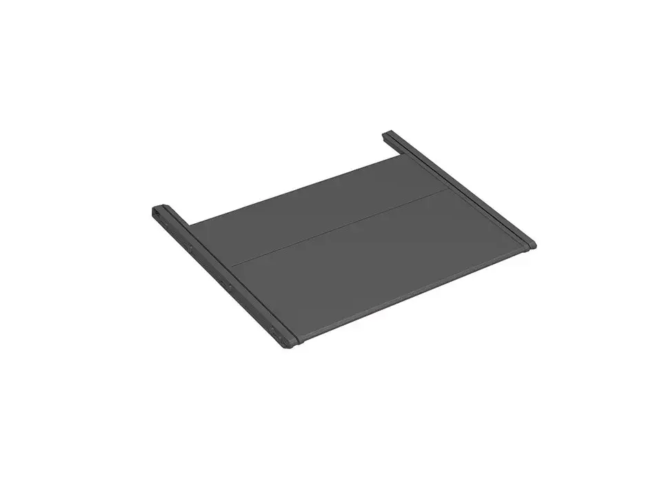 GOLLINUCCI Rögzített fedél Sorter 9XL System-hez 900 mm, szürke Azonnali szállítás