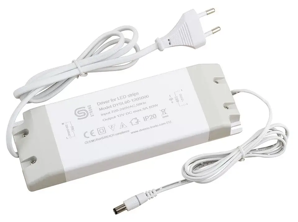 Expressz kézbesítés StrongLumio tápegység, 12V, 60W, lapos