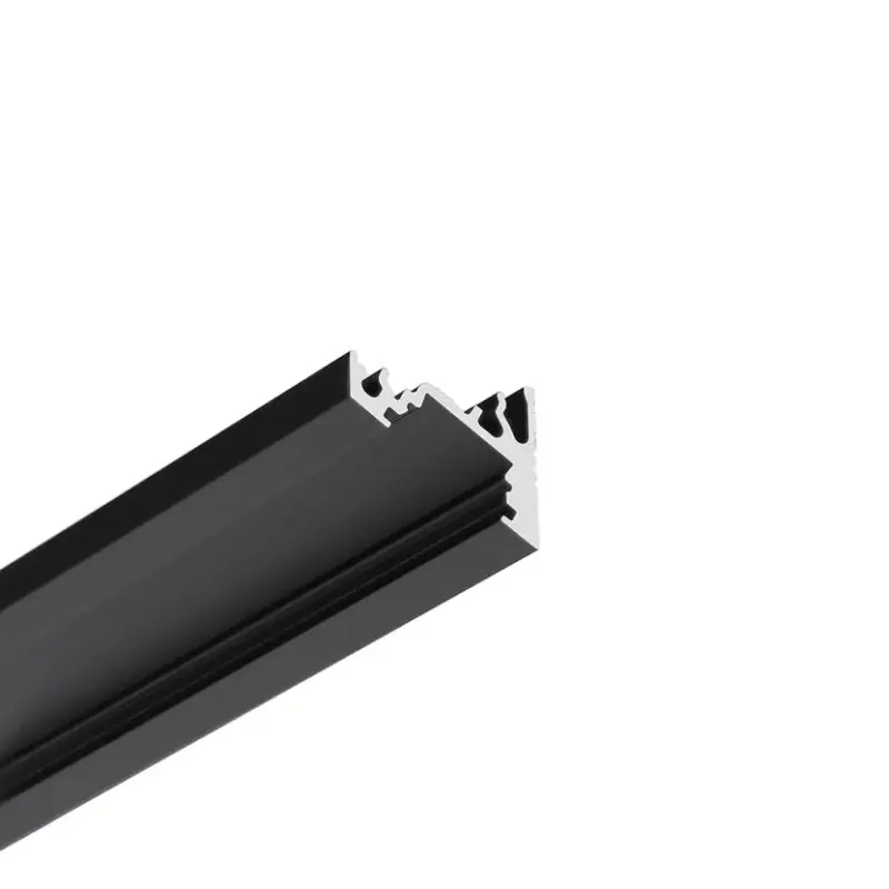 Árcsökkenés StrongLumio LED profil Corner 10 fekete alu 4050mm