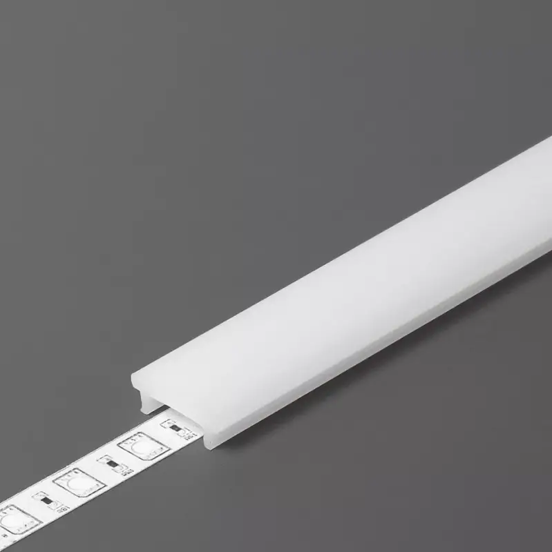 Expressz kézbesítés StrongLumio takaróprofil Floor LED profilhoz rápattintós tejfehér 2m