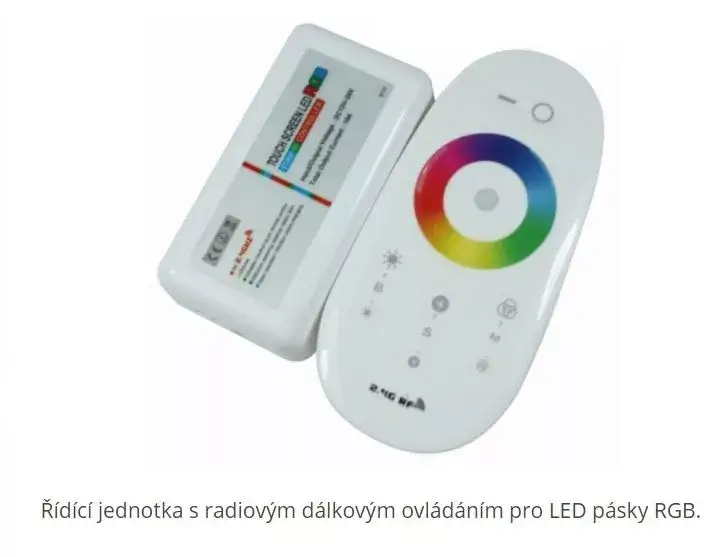 Akció Távirányitó + vevő LED-hez RGB