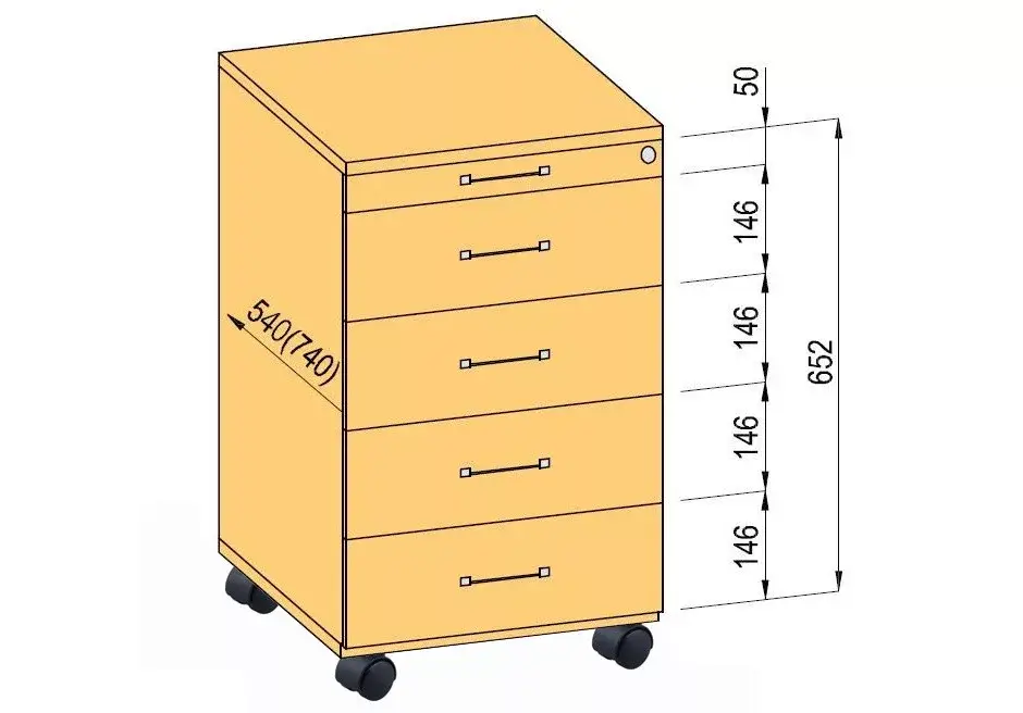 Alacsony ár K-BBP konténer 540mm típus 9 - atipikus fém