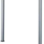 HETTICH 45976 asztallábazat gömbölyű, magasság 715 mm, alumínium Kedvezmény