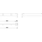 Bestseller MILADESIGN lábazat alacsony Mobilar M6206-K ezüst