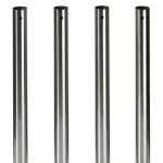 Árcsökkenés HETTICH 70135 Efua lábak 710/60 mm szett nemesacél imitáció