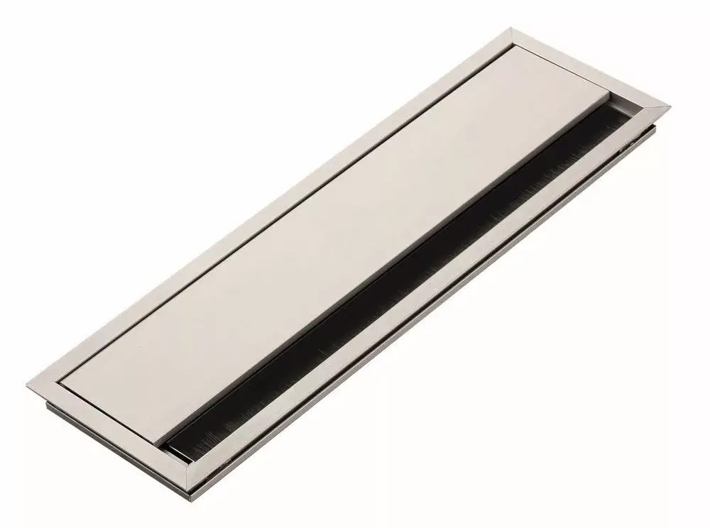 Kábelkivezető Alu 240 x 100 x 13 mm elox Olcsóbb