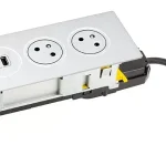 K- LEGRAND Disq'In 2x 230V + 1x USB A/C, HDMI, bílá/bílá Szuper akció