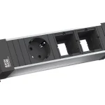 Biztonságos vásárlás BACHMANN 916.001 zásuvková jednotka 1x 230V Schuko + 2x volný modul
