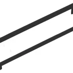 BACHMANN 915.004 alkatrész Power Frame, 4x, fekete RAL 9006 Akciós ár