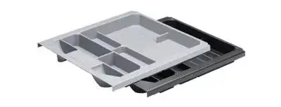 Kiárusítás HETTICH 9086348 írószertartó fiók 392 mm, fekete műanyag