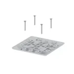 HETTICH 9243050 LegaDrive csatlakozó lemez 170x170,fehér Alacsony ár