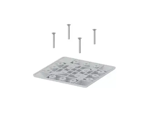 HETTICH 9243050 LegaDrive csatlakozó lemez 170x170,fehér Alacsony ár
