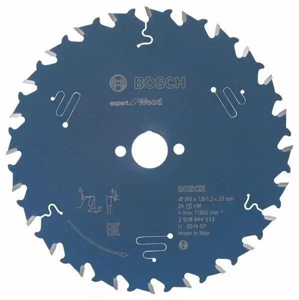 BOSCH 2608644013 Pilový kotouč Expert for Wood 160 x 20 x 1,8 mm, 24 Szuper akció