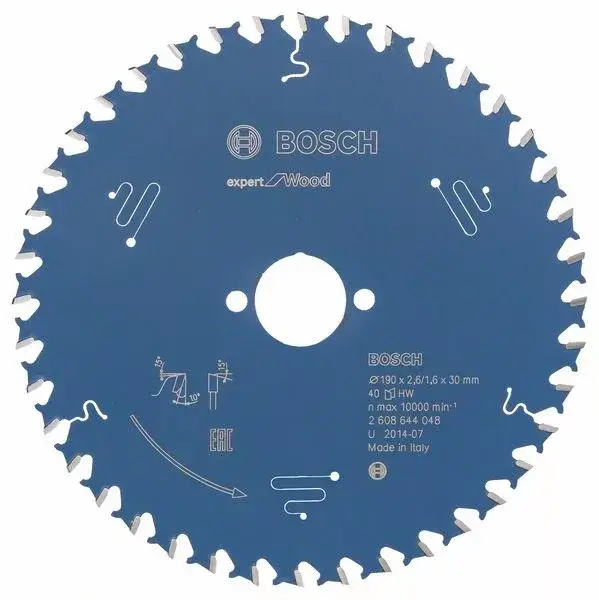 Akciós ár BOSCH 2608644048 Pilový kotouč Expert for Wood 190 x 30 x 2,6 mm, 40