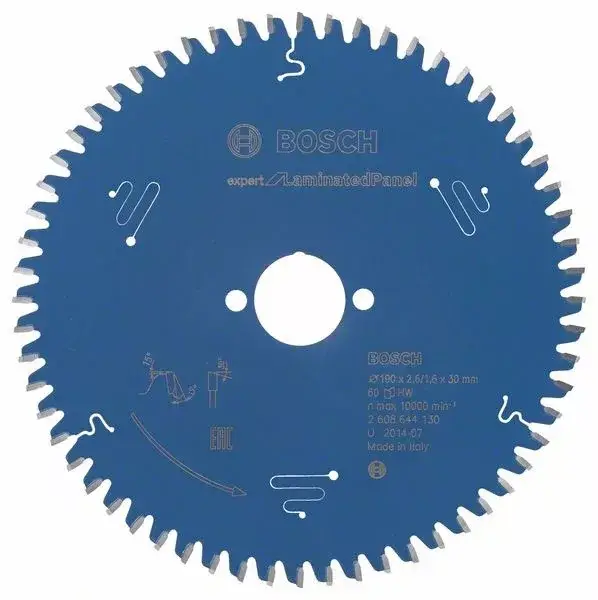 BOSCH 2608644130 Pilový kotouč Expert for Laminated Panel 190 x 30 x 2,6 mm, 60 Árengedmény