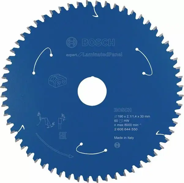 BOSCH 2608644550 Pilový kotouč Expert for LaminatedPanel - AKU 190×2,1×30mm, 60 Ajánlat