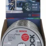 Csak ma BOSCH 2608619266 X-LOCK řezné kotouče Standard for Inox, 115 × 1 mm, 10 kusů