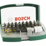 BOSCH 2607017063 32 darabos csavarhúzó bit készlet színkódolással Rendeld meg most