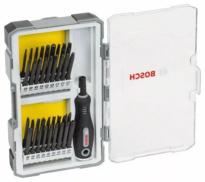 BOSCH 2607017320 Csavarhúzó bit készlet 37 darab kézi csavarhúzóval Ne maradj le
