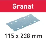 Exkluzív ajánlat FESTOOL 498948 Csiszolócsíkok STF 115X228 P150 GR/100 Granat