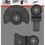 BOSCH 2608662342 3dílná sada na obklady pro oscilační/multifunkční nářadí Bestseller