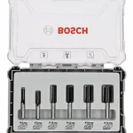 Biztonságos vásárlás BOSCH 2607017465 6dílná sada fréz, drážkovací frézy s 6mm stopkou