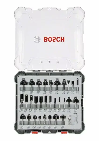 BOSCH 2607017474 30dílná sada fréz se stopkou pr. 6 mm Különleges ajánlat