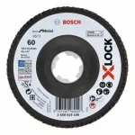 BOSCH 2608619198 Lamelový kotouč Best for Metal X571, lomený, pr. 115 mm, P60 Biztonságos fizetés
