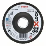 Azonnal elérhető BOSCH 2608619201 Lamelový kotouč Best for Metal X571, lomený, pr. 125 mm, P40
