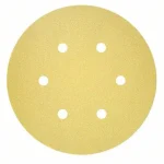 Akció BOSCH 2608621727 Brusné papíry 50ks C450 víceúčelové, P180, pr. 150 mm, 6 otvorů