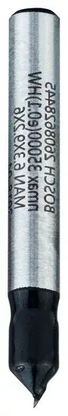 Biztonságos vásárlás BOSCH 2608628445 Drážkovací fréza tvaru V/6 mm/D1 6,35 mm/L 9,2 mm/G 48 mm/90°
