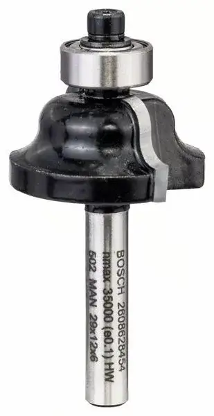 Exkluzív ajánlat BOSCH 2608628454 Profilová fréza 6 mm/R1 4 mm/D 28,6 mm/B 8 mm/L 12,4 mm/G 54 mm